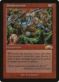 Pandemonium - Exodus (EXO) #93 - Rare Magic: The Gathering Trading Card