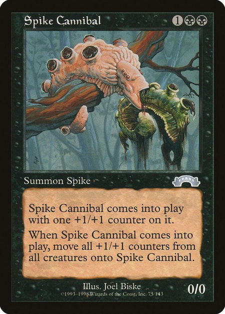 Spike Cannibal - Exodus Magic: The Gathering trading card