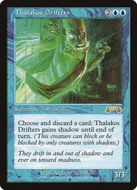 Thalakos Drifters - Exodus (EXO) #47 - Rare Magic: The Gathering Trading Card