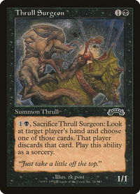 Thrull Surgeon - Exodus (EXO) #76 - Common Magic: The Gathering Trading Card