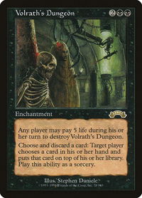 Volrath's Dungeon - Exodus (EXO) #78 - Rare Magic: The Gathering Trading Card