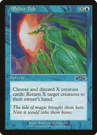Aether Tide - Exodus (EXO) #27 - Common Magic: The Gathering Trading Card