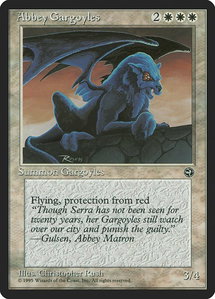 Abbey Gargoyles - Homelands (HML) #1 - Uncommon Magic: The Gathering Trading Card
