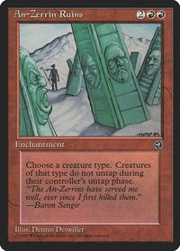 An-Zerrin Ruins - Homelands (HML) #64 - Rare Magic: The Gathering Trading Card