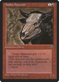 Anaba Ancestor - Homelands (HML) #65 - Rare Magic: The Gathering Trading Card