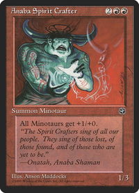 Anaba Spirit Crafter - Homelands (HML) #68 - Rare Magic: The Gathering Trading Card