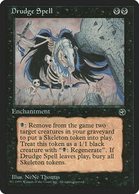 Drudge Spell - Homelands (HML) #45 - Uncommon Magic: The Gathering Trading Card