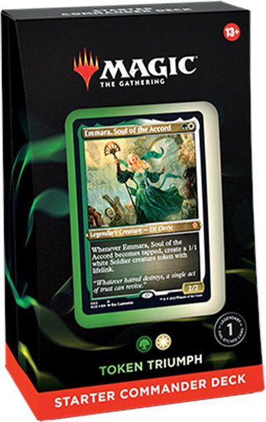 Starter Commander Deck - Token Triumph trading card from Starter Commander Decks Starter Commander Deck - Token Triumph - Starter Commander Decks Magic: The Gathering trading card
