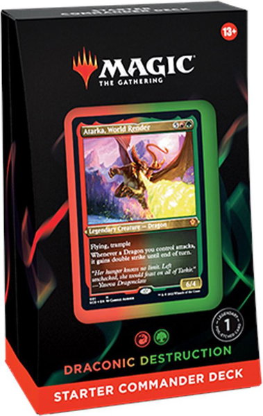 Starter Commander Deck - Draconic Destruction trading card from Starter Commander Decks Starter Commander Deck - Draconic Destruction - Starter Commander Decks Magic: The Gathering trading card