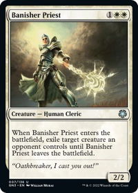 Banisher Priest - Magic Game Night: Free-For-All (GN3) #7 - Uncommon Magic: The Gathering Trading Card