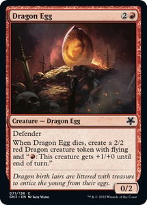 Dragon Egg - Magic Game Night: Free-For-All (GN3) #71 - Common Magic: The Gathering Trading Card