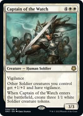 Captain of the Watch - Magic Game Night: Free-For-All Magic: The Gathering trading card