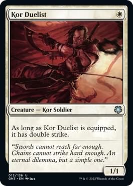 Kor Duelist - Magic Game Night: Free-For-All Magic: The Gathering trading card