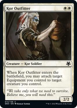 Kor Outfitter - Magic Game Night: Free-For-All Magic: The Gathering trading card