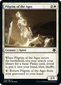 Pilgrim of the Ages - Magic Game Night: Free-For-All (GN3) #16 - Common Magic: The Gathering Trading Card