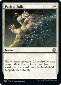 Path to Exile - Magic Game Night: Free-For-All (GN3) #15 - Uncommon Magic: The Gathering Trading Card