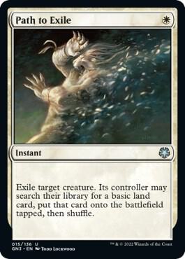 Path to Exile trading card from Magic Game Night: Free-For-All Path to Exile - Magic Game Night: Free-For-All Magic: The Gathering trading card