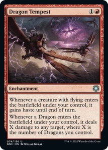 Dragon Tempest - Magic Game Night: Free-For-All (GN3) #74 - Uncommon Magic: The Gathering Trading Card