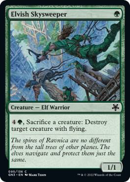 Elvish Skysweeper - Magic Game Night: Free-For-All Magic: The Gathering trading card