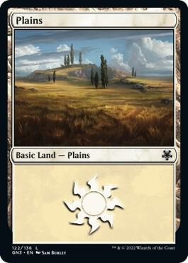 Plains (122) - Magic Game Night: Free-For-All Magic: The Gathering trading card