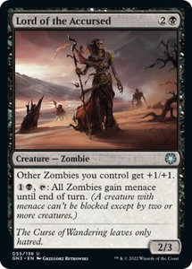 Lord of the Accursed - Magic Game Night: Free-For-All (GN3) #55 - Uncommon Magic: The Gathering Trading Card
