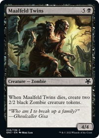 Maalfeld Twins - Magic Game Night: Free-For-All (GN3) #56 - Common Magic: The Gathering Trading Card