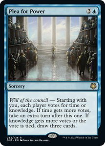 Plea for Power - Magic Game Night: Free-For-All (GN3) #33 - Rare Magic: The Gathering Trading Card