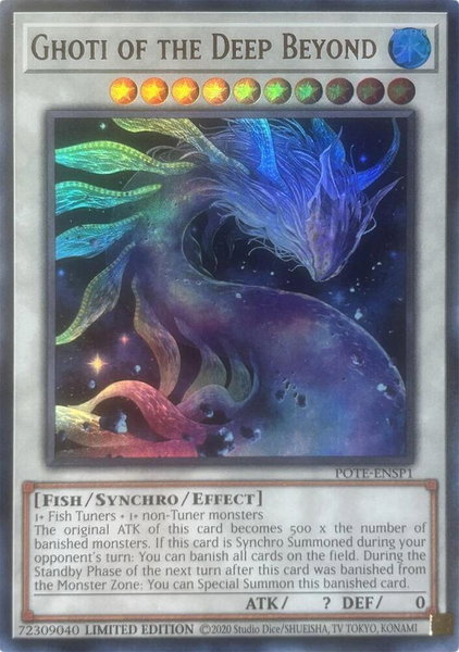 Ghoti of the Deep Beyond (POTE-ENSP1) - Power of the Elements YuGiOh trading card