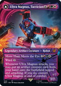 Ultra Magnus, Tactician (Shattered Glass) - Universes Beyond: Transformers (BOT) #29 - Mythic Magic: The Gathering Trading Card