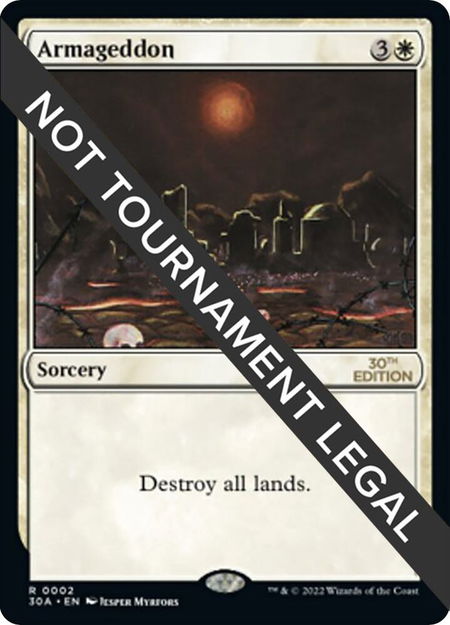 Armageddon - 30th Anniversary Edition Magic: The Gathering trading card
