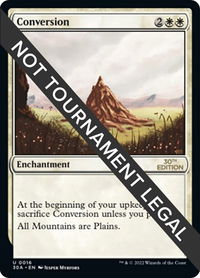 Conversion - 30th Anniversary Edition (30A) #16 - Uncommon Magic: The Gathering Trading Card