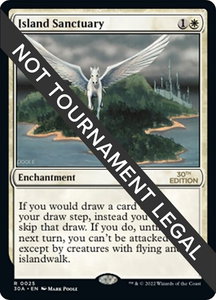Island Sanctuary - 30th Anniversary Edition (30A) #25 - Rare Magic: The Gathering Trading Card