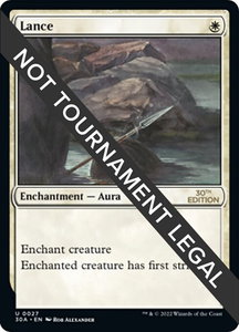 Lance - 30th Anniversary Edition (30A) #27 - Uncommon Magic: The Gathering Trading Card
