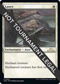 Lance - 30th Anniversary Edition (30A) #27 - Uncommon Magic: The Gathering Trading Card