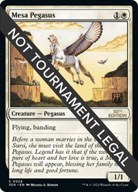 Mesa Pegasus - 30th Anniversary Edition (30A) #28 - Common Magic: The Gathering Trading Card