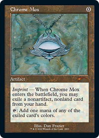 Chrome Mox - Secret Lair Countdown Kit (SLC) #2003 - Mythic Magic: The Gathering Trading Card