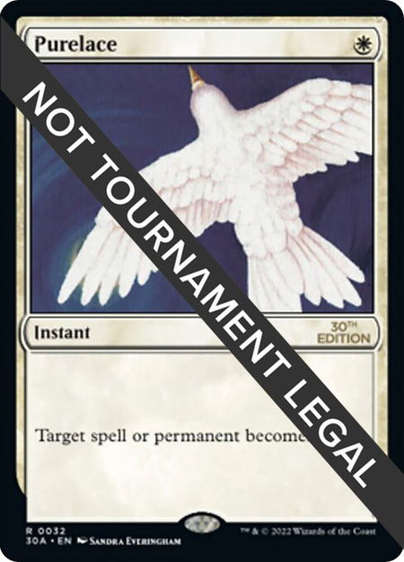 Purelace - 30th Anniversary Edition Magic: The Gathering trading card