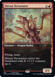 Shivan Devastator - Game Day & Store Championship Promos (GAME) #6 - Promo Magic: The Gathering Trading Card