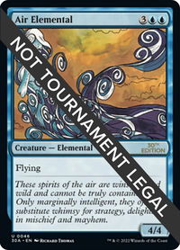 Air Elemental - 30th Anniversary Edition (30A) #46 - Uncommon Magic: The Gathering Trading Card