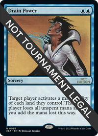Drain Power - 30th Anniversary Edition (30A) #56 - Rare Magic: The Gathering Trading Card