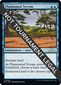 Phantasmal Terrain - 30th Anniversary Edition (30A) #68 - Common Magic: The Gathering Trading Card