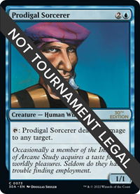 Prodigal Sorcerer - 30th Anniversary Edition (30A) #73 - Common Magic: The Gathering Trading Card