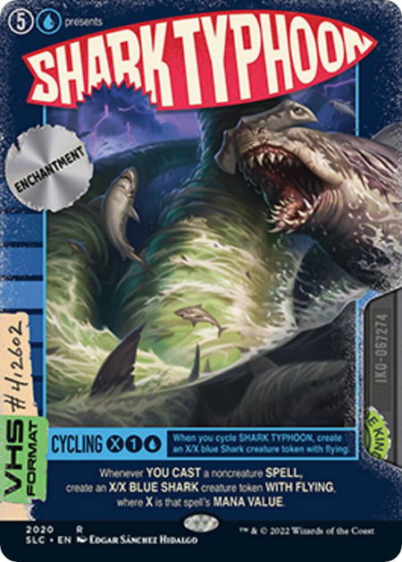 Shark Typhoon - Secret Lair Countdown Kit Magic: The Gathering trading card