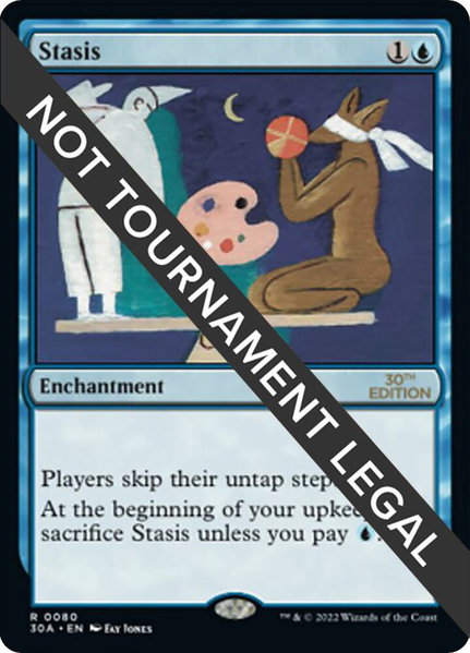 Stasis - 30th Anniversary Edition Magic: The Gathering trading card