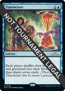 Timetwister - 30th Anniversary Edition (30A) #84 - Rare Magic: The Gathering Trading Card