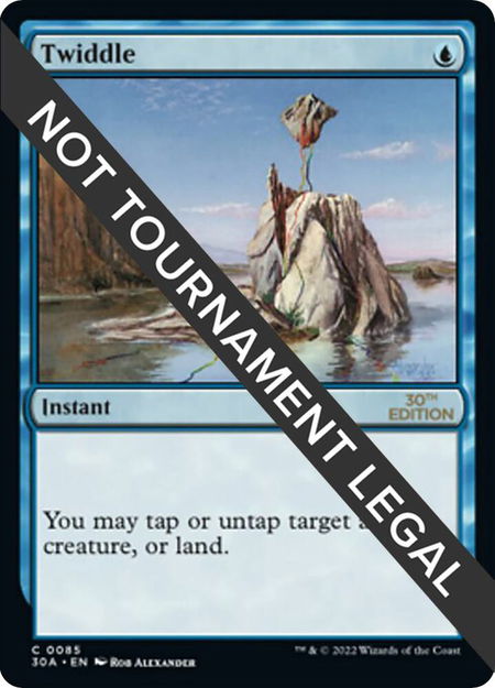 Twiddle - 30th Anniversary Edition Magic: The Gathering trading card