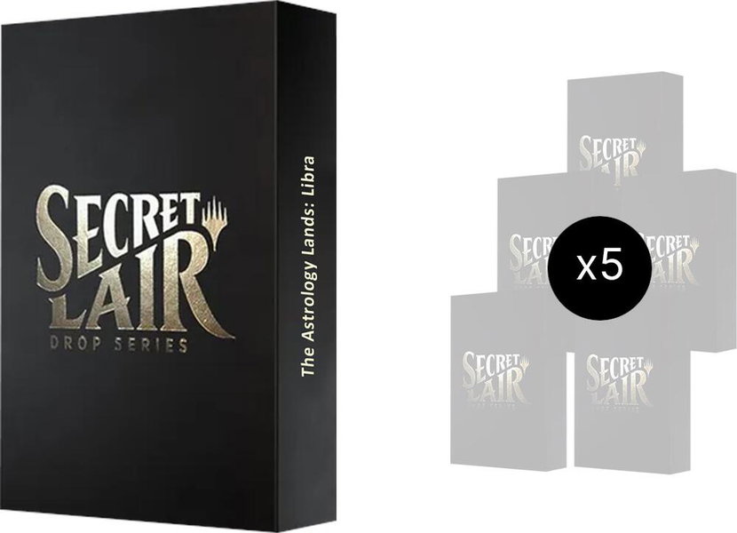 Secret Lair Drop: Astrology Lands (Libra) Bundle - Non-Foil Edition - Secret Lair Drop Series Magic: The Gathering trading card