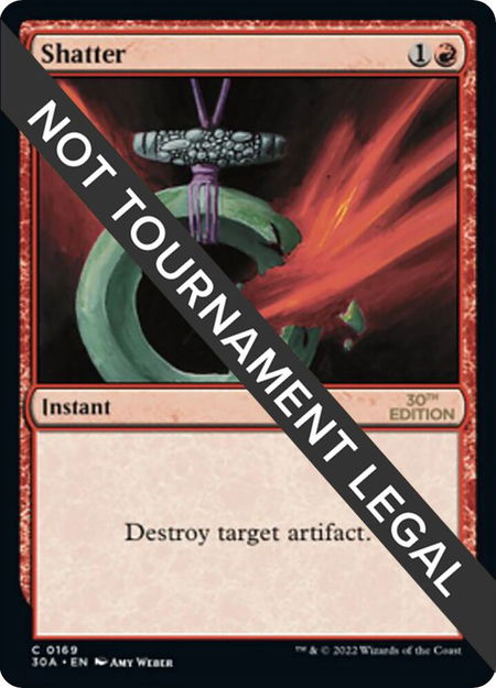 Shatter - 30th Anniversary Edition Magic: The Gathering trading card