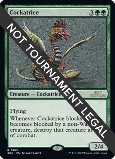 Cockatrice - 30th Anniversary Edition Magic: The Gathering trading card