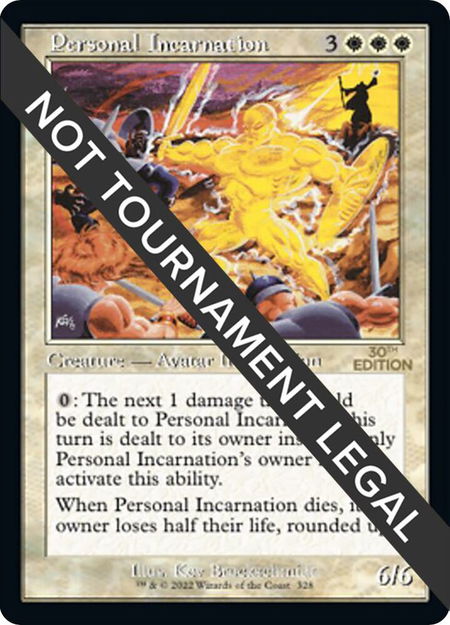 Personal Incarnation (Retro Frame) - 30th Anniversary Edition Magic: The Gathering trading card